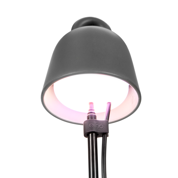 leaf light care 36cm living black